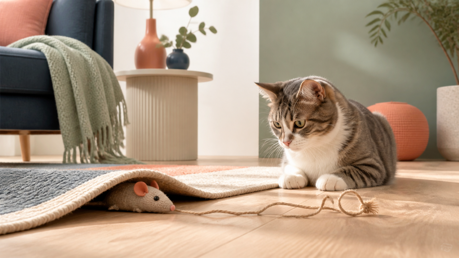 chat adulte ne joue plus - illustration MonChatJoue