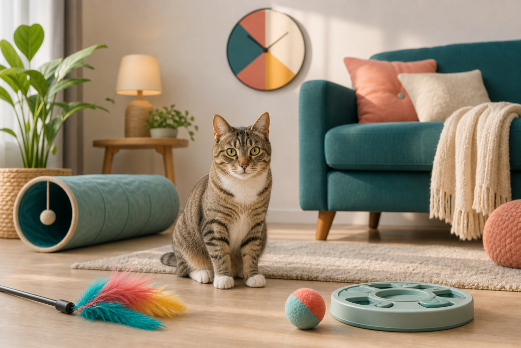 combien de temps jouer avec son chat - illustration MonChatJoue