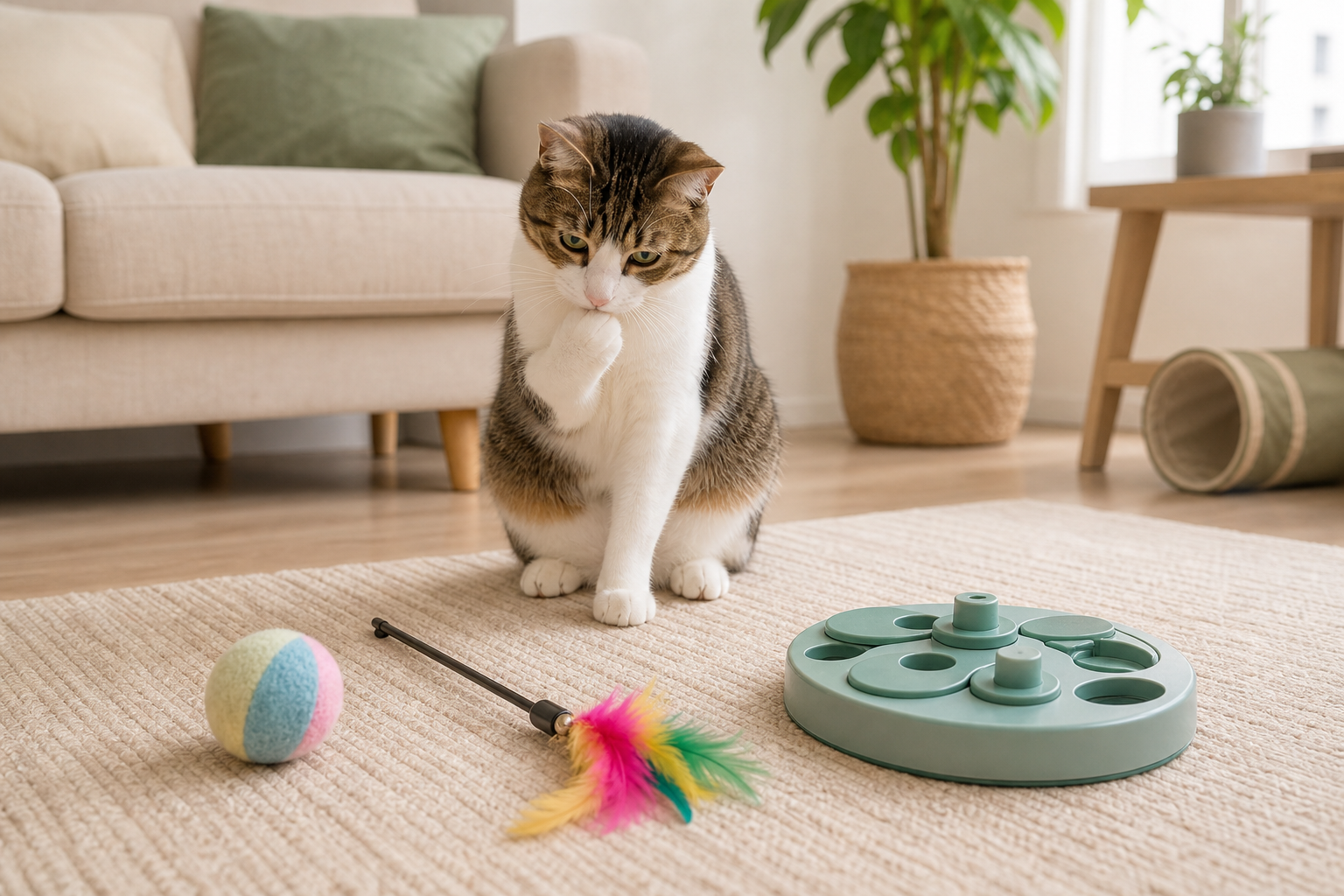erreurs achat jouets chat - illustration MonChatJoue