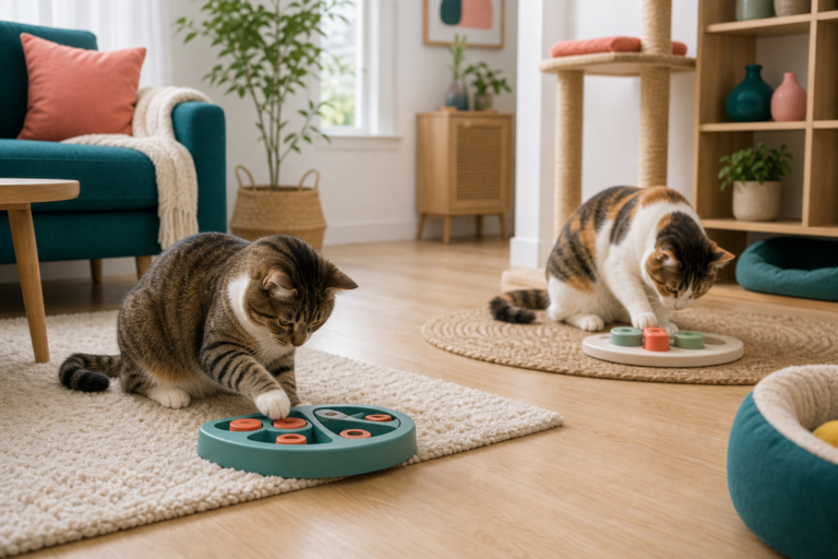 jouets textures chat - illustration MonChatJoue